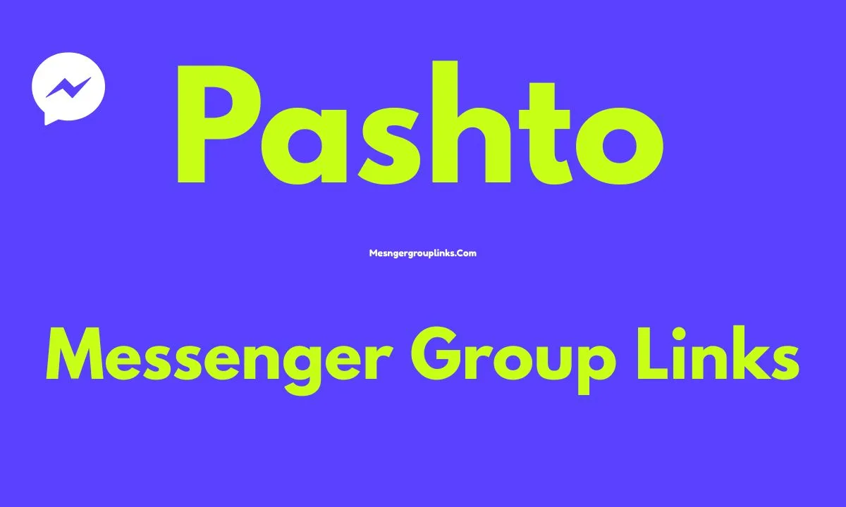 Pashto Messenger Group Links