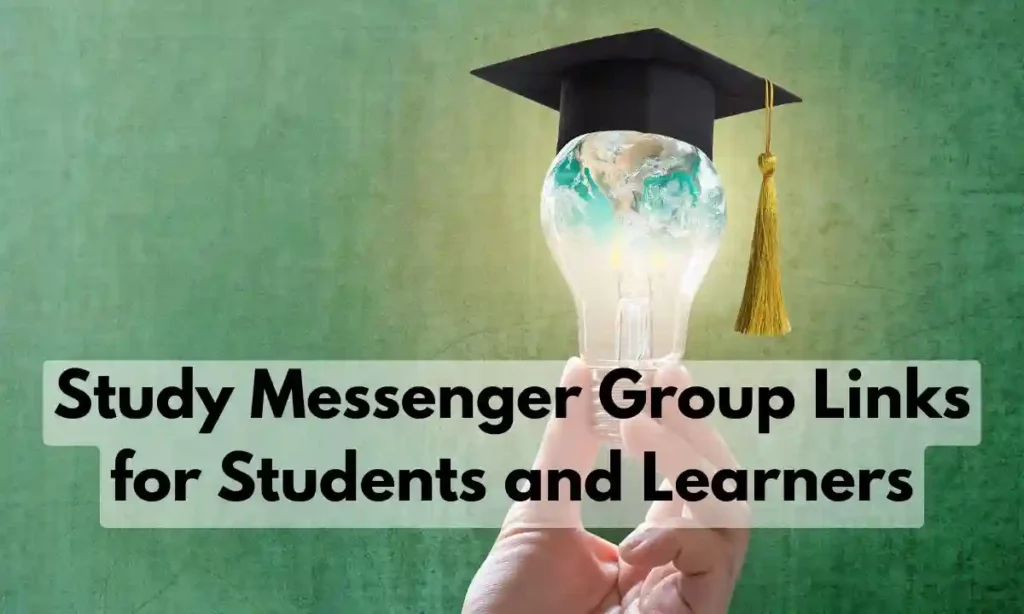 Top Study Messenger Group Links for Students and Learners