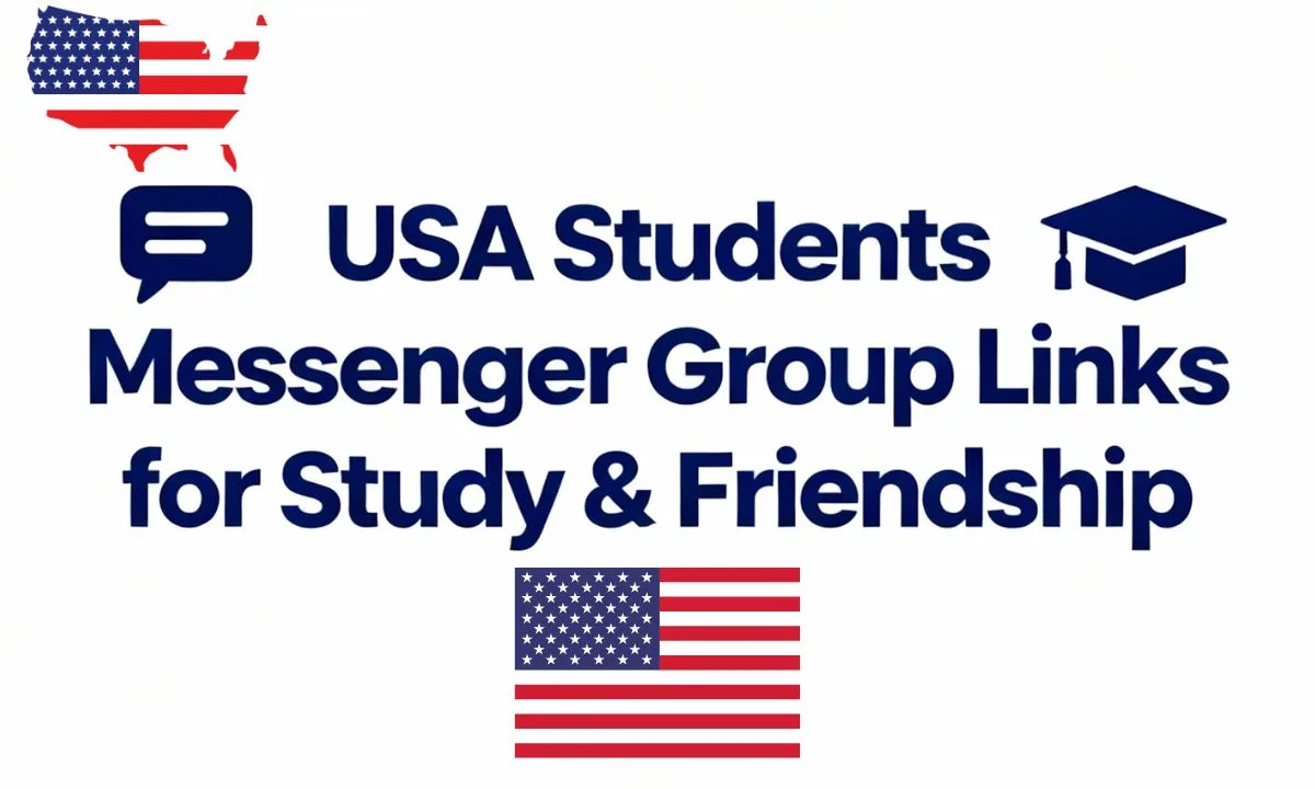 USA Students Messenger Group Links for Study and Friendship